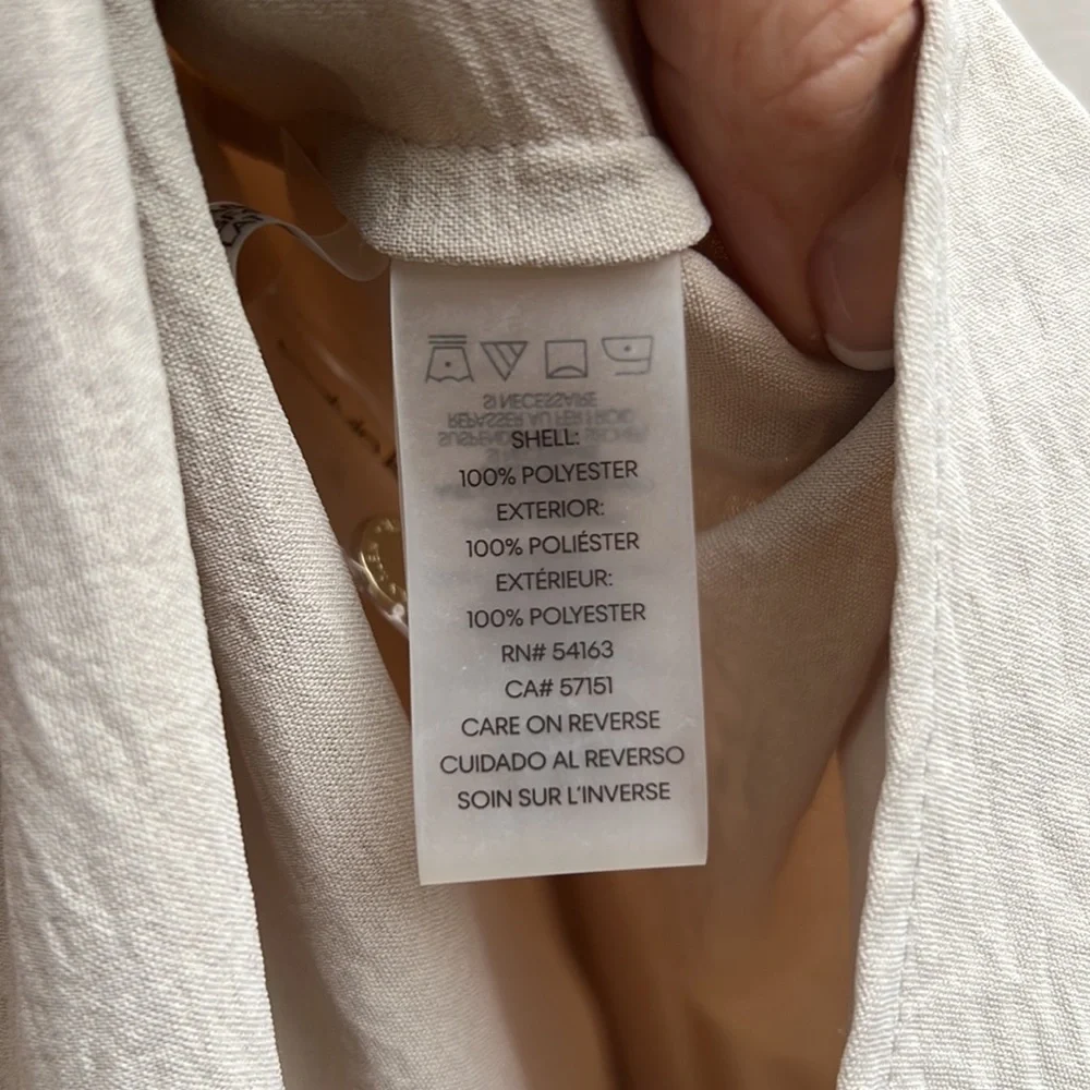 Tan button down - Picture 8 of 9